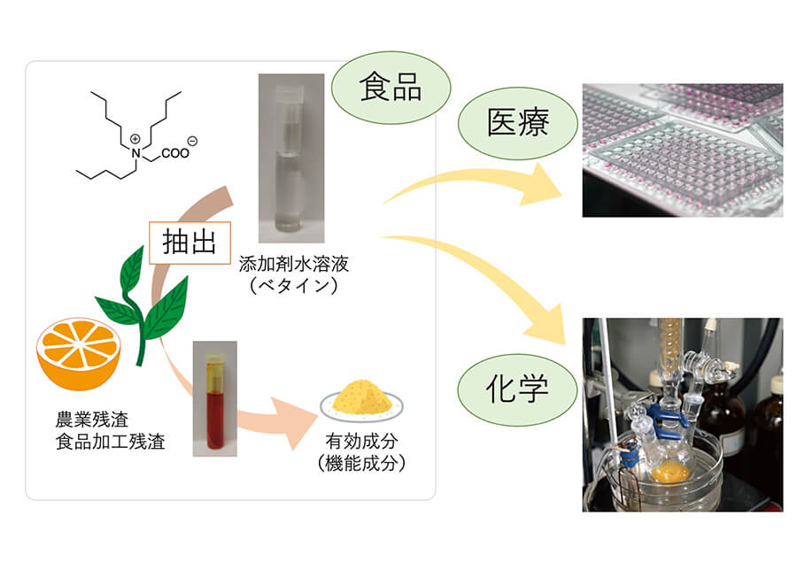 生物特性を基にした新規添加剤が抽出や合成を変える