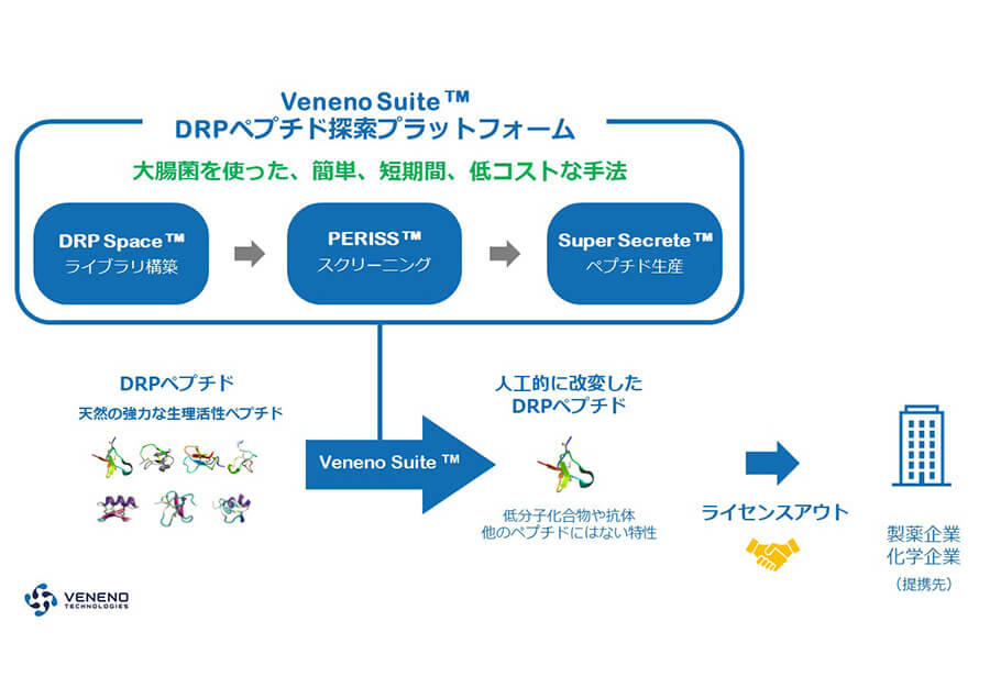 革新的スクリーニング技術によるペプチド医薬品開発