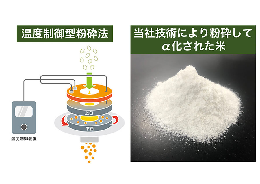 革新的α化技術による可食素材の創出