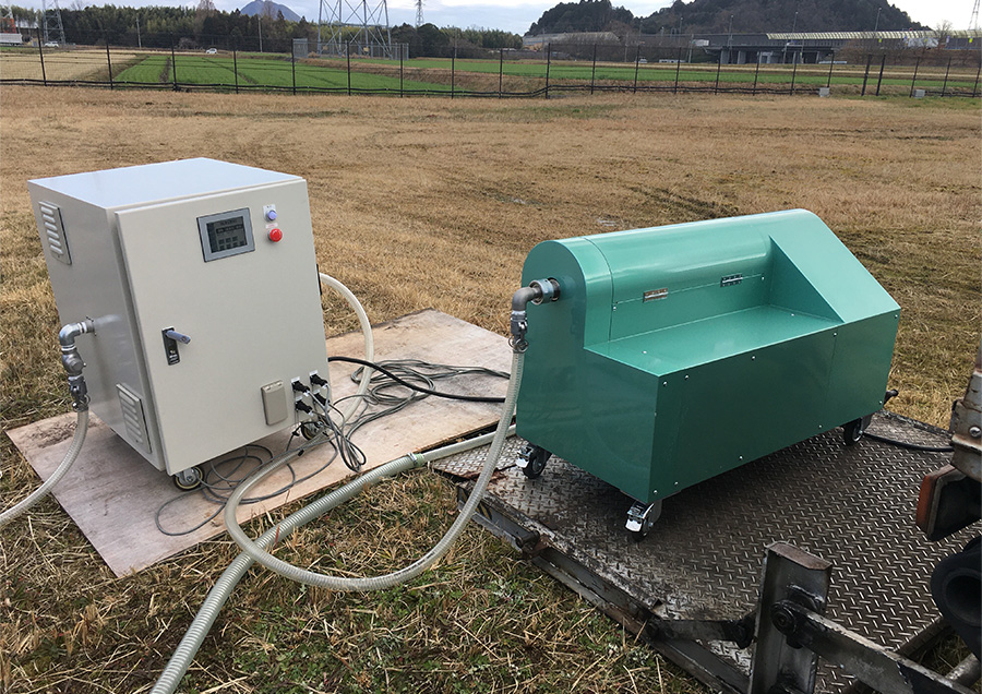 遠心分離による養殖汚泥リサイクルシステムの開発