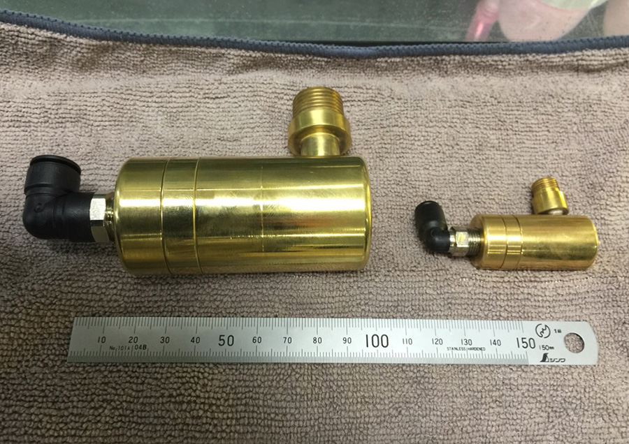微細気泡発生装置で燃料の燃焼効率改善を目指す