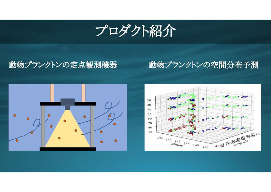 海の中を可視化する技術開発