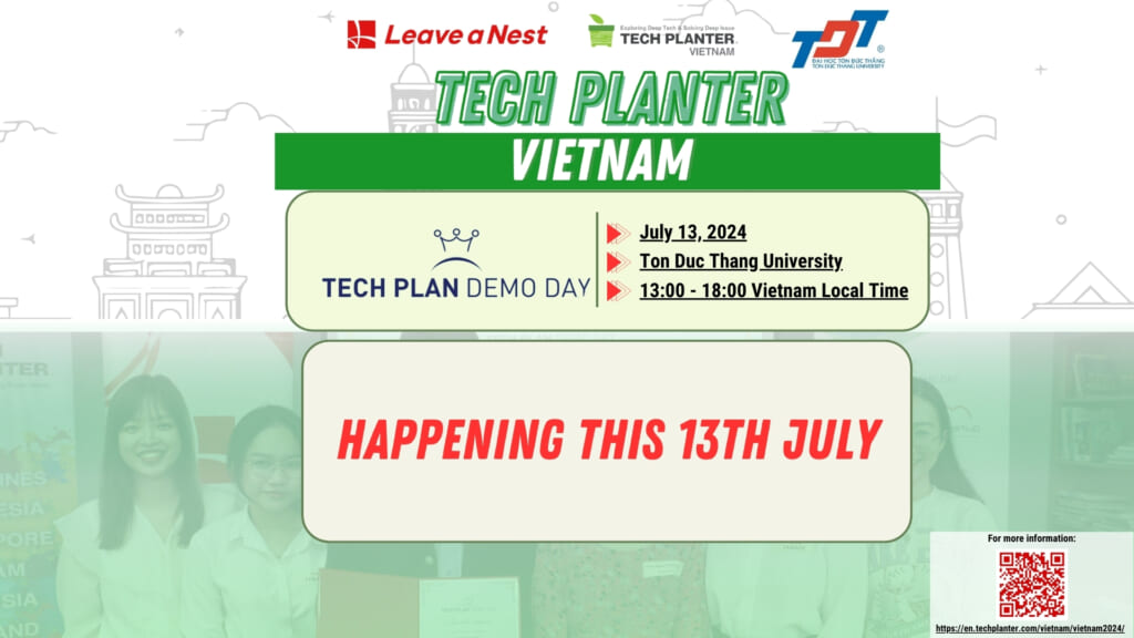 Tech Planter Vietnam 2024 is happening this Saturday!