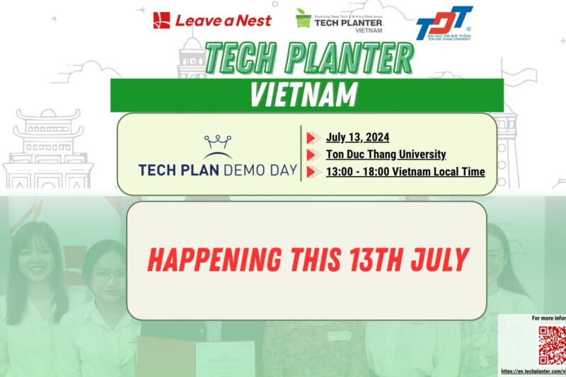 Tech Planter Vietnam 2024 is happening this Saturday!