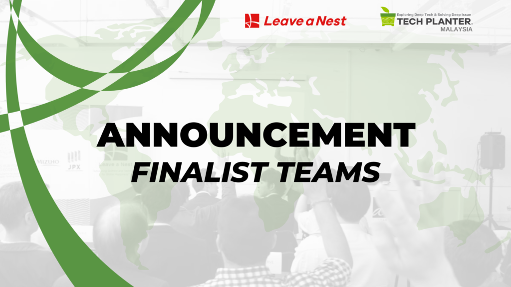 Announcement of 9 Finalists for TECH PLAN DEMO DAY in Malaysia 2025