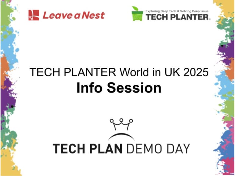 Info Session for TECH PLANTER World in UK 2025 happening on 25th April