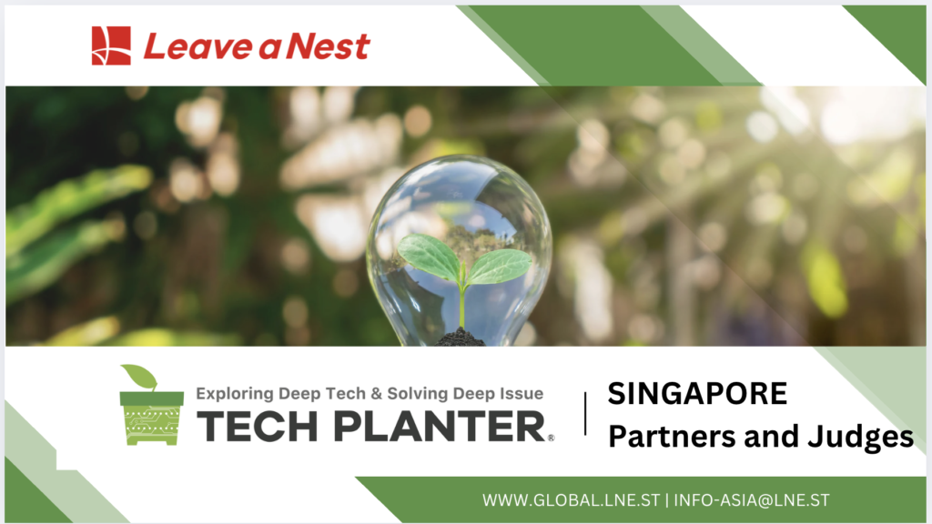 ANNOUNCING THE PARTNERS AND ESTEEMED JUDGES FOR TECH PLANTER SINGAPORE 2025