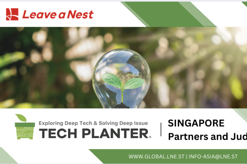 ANNOUNCING THE PARTNERS AND ESTEEMED JUDGES FOR TECH PLANTER SINGAPORE 2025