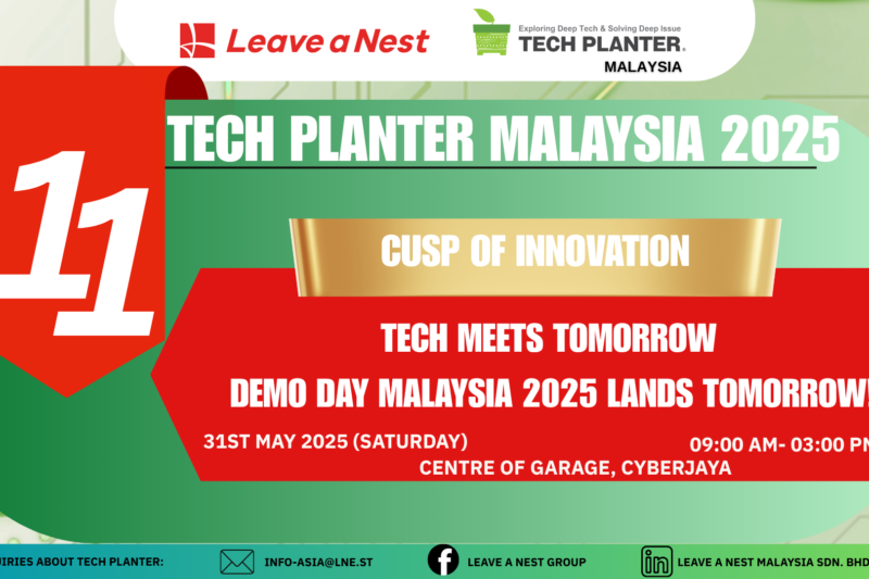 CUSP OF INNOVATION : TECH PLAN Demo Day Malaysia 2025 Lands Tomorrow!
