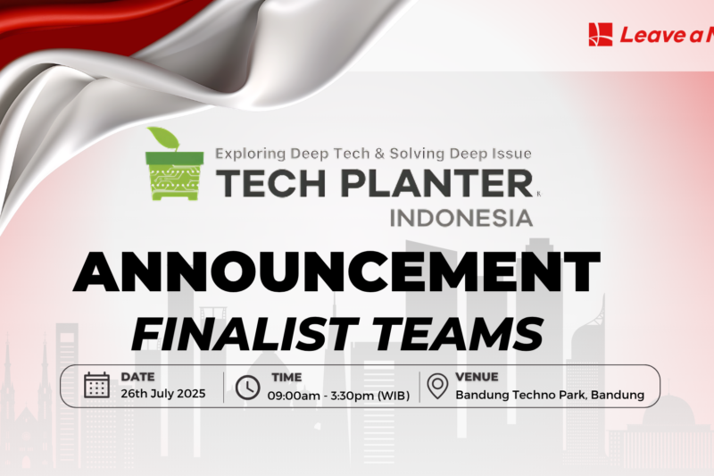 Official Finalists Lineup for TECH PLAN Demo Day Indonesia 2025