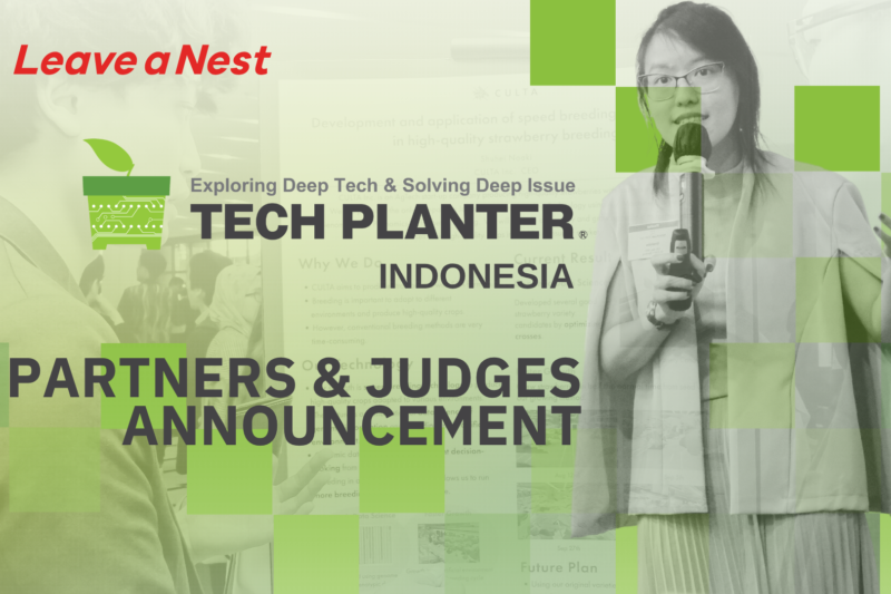 TECH PLANTER in Indonesia 2025: Introducing the Partners and Distinguished Judges of TECH PLANTER in Indonesia 2025