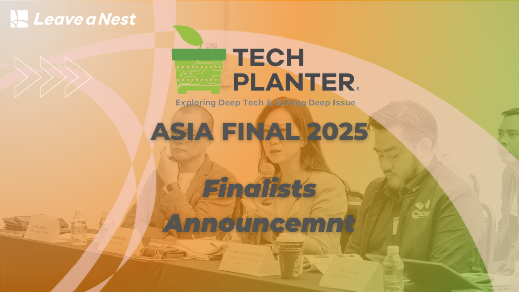 TECH PLANTER Asia Final 2025 Announces 14 Outstanding Finalists