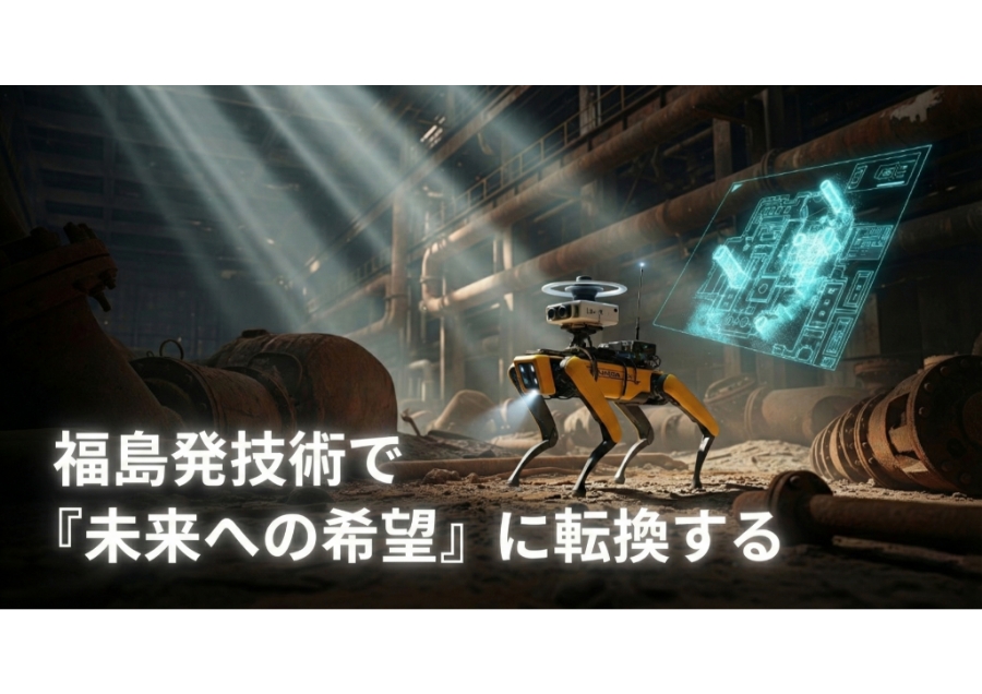 福島の困難から生まれた重要インフラ無人保守