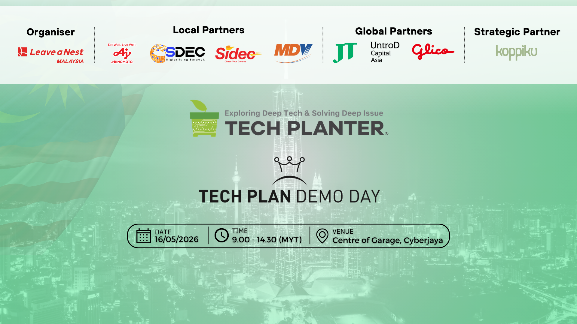 【実施報告】TECH PLAN Demo Day in Malaysia 2026：Terrasenseが最優秀賞を受賞