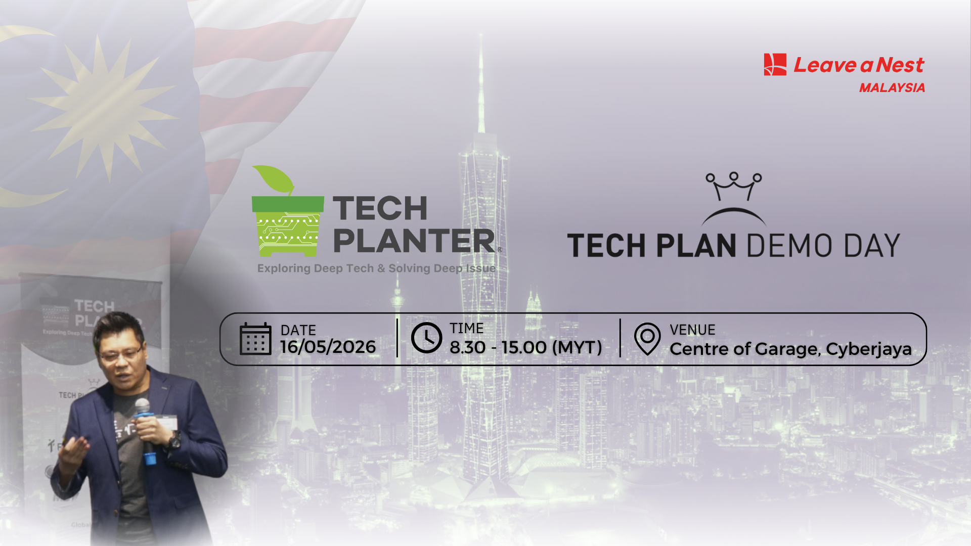 TECH PLANTER Malaysia 2026 to Showcase Malaysia’s Emerging Deep-Tech Innovators on 16 May 2026
