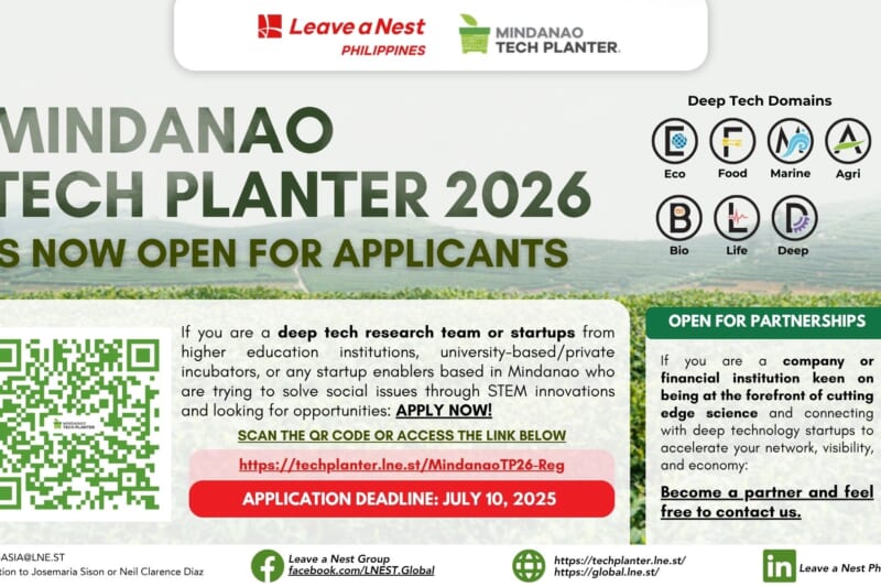 Philippines Regional TECH PLANTER returns with: Mindanao TECH PLANTER 2026