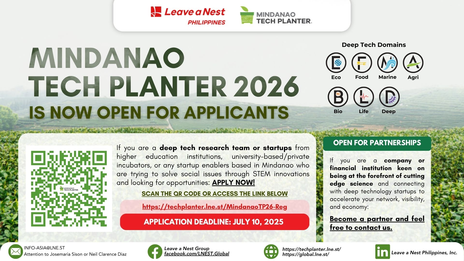 Philippines Regional TECH PLANTER returns with: Mindanao TECH PLANTER 2026