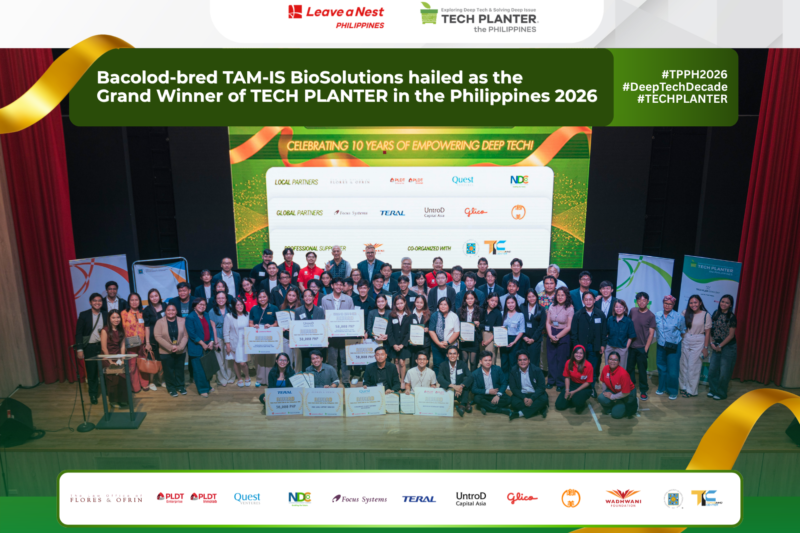 Bacolod-bred TAM-IS BioSolutions hailed as Grand Winner of TECH PLANTER in the Philippines 2026