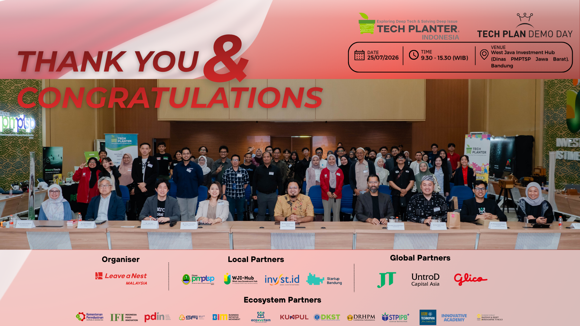【実施報告】TECH PLAN Demo Day in Indonesia 2026：「RAJANTARA」が最優秀賞を受賞