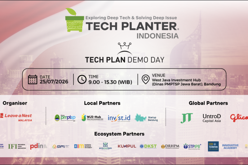 Meet the Judges and Partners of TECH PLANTER Indonesia 2026