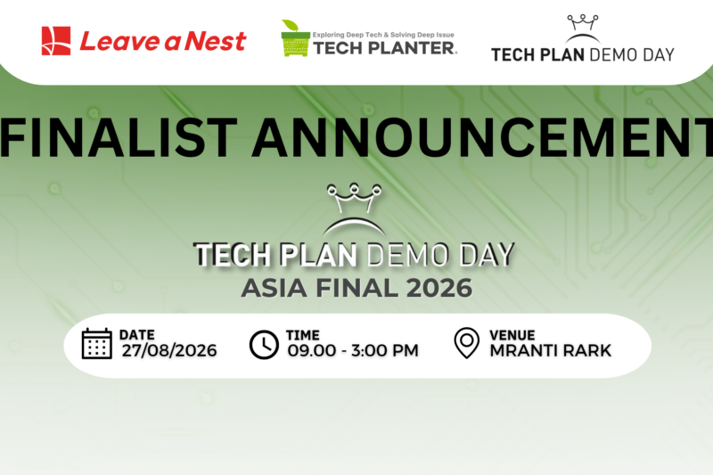 TECH PLANTER Asia Final 2026 Announces 14 Outstanding Finalists