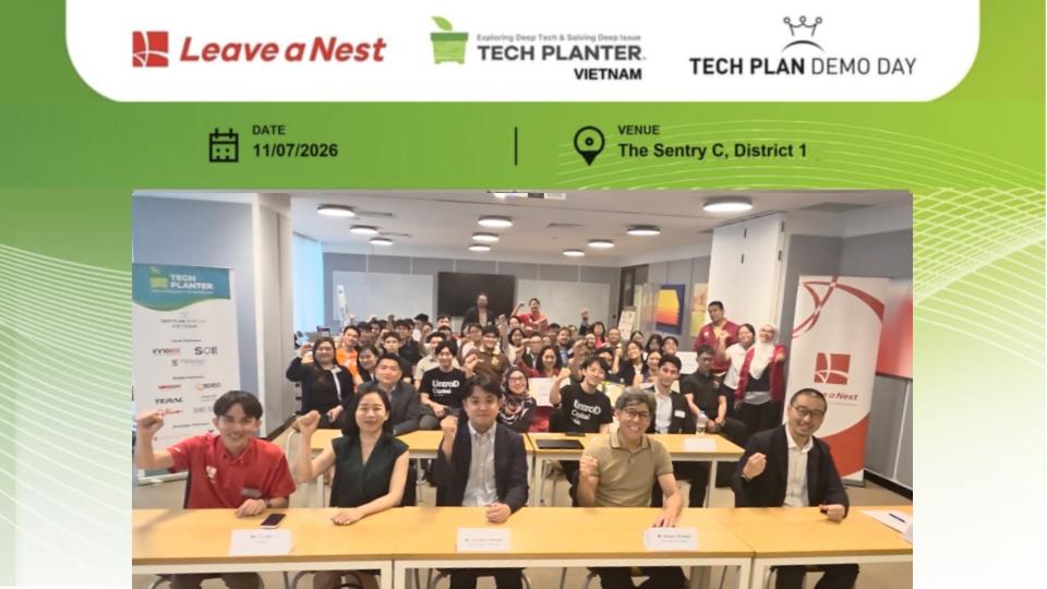 【実施報告】TECH PLAN Demo Day in Vietnam 2026:「Shio-Ion」が最優秀賞を受賞