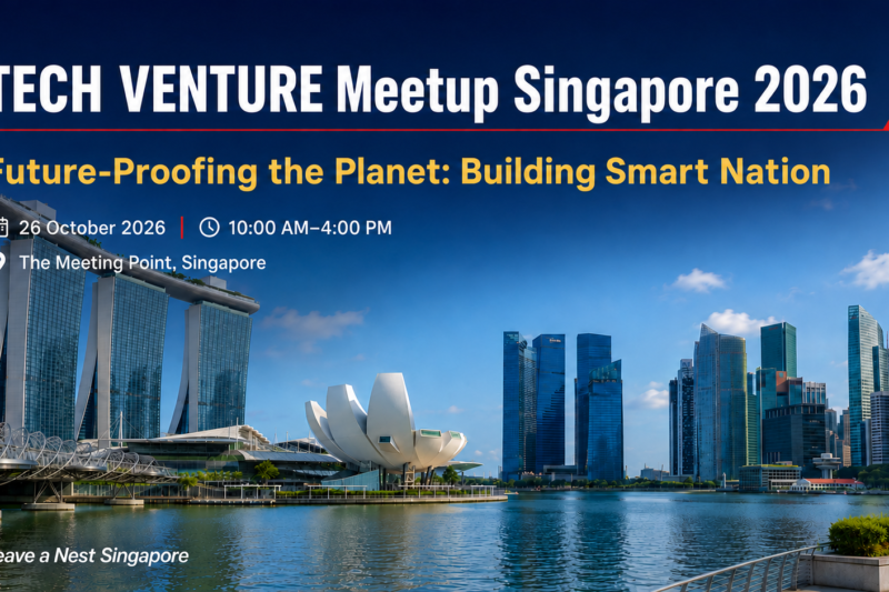 TECH VENTURE Meetup Returns to Singapore in October 2026!