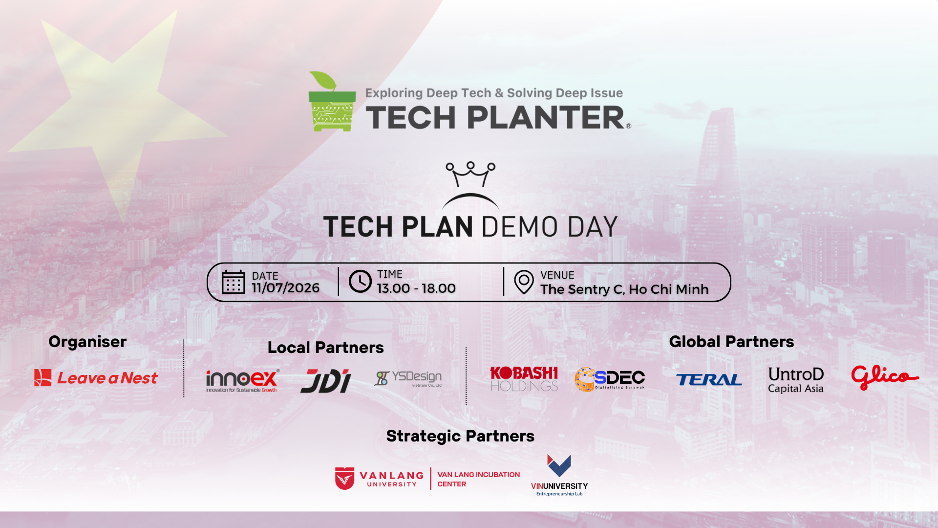 Meet the Judges of TECH PLANTER Vietnam 2026 Demo Day