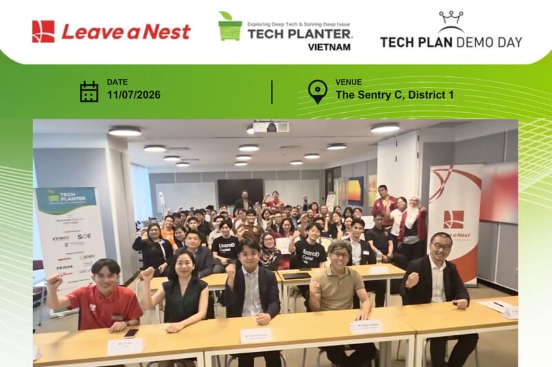 Shio-Ion Emerges as Grand Winner of TECH PLANTER Vietnam 2026!