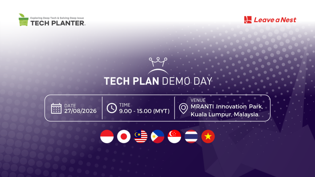 TECH PLANTER Asia Final 2026 Set to Showcase Asia’s Top Deep Tech Innovators