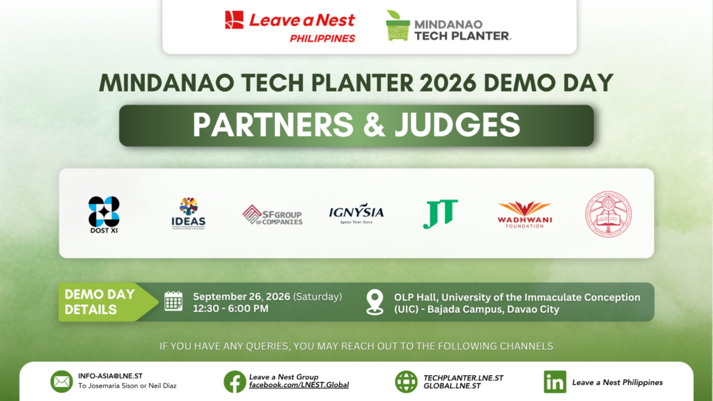 Mindanao TECH PLANTER 2026: Announcing the Local and Global Partners and Judges to Strengthen Mindanao Deep Tech Ecosystem