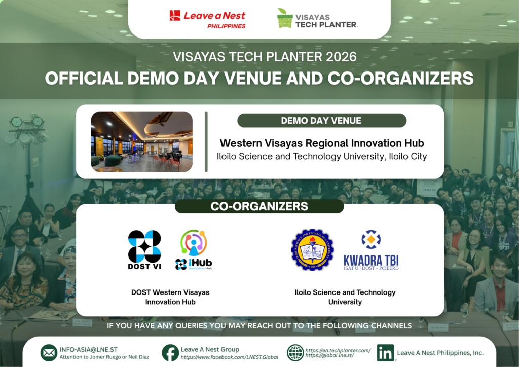 ISAT U and DOST Western Visayas iHub Join as Co-Organizers of Visayas TECH PLANTER 2026